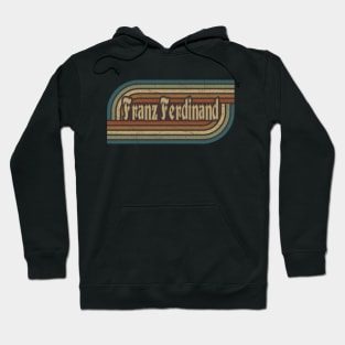 Franz Ferdinand Vintage Stripes Hoodie